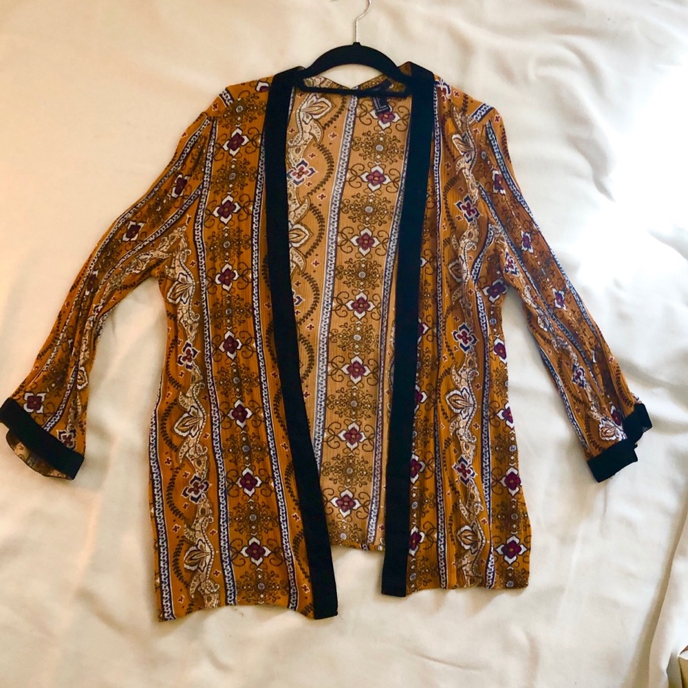 Patterned Cardigan